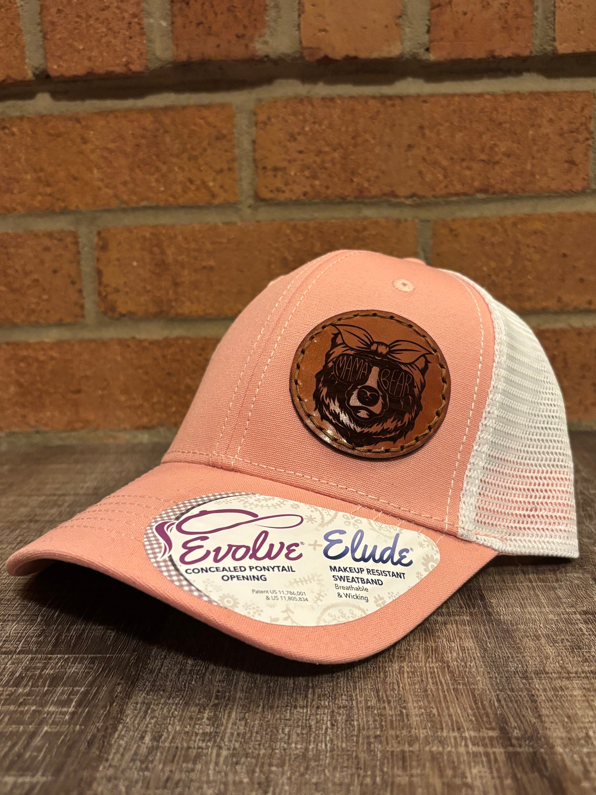 Mama Bear Ponytail Hat