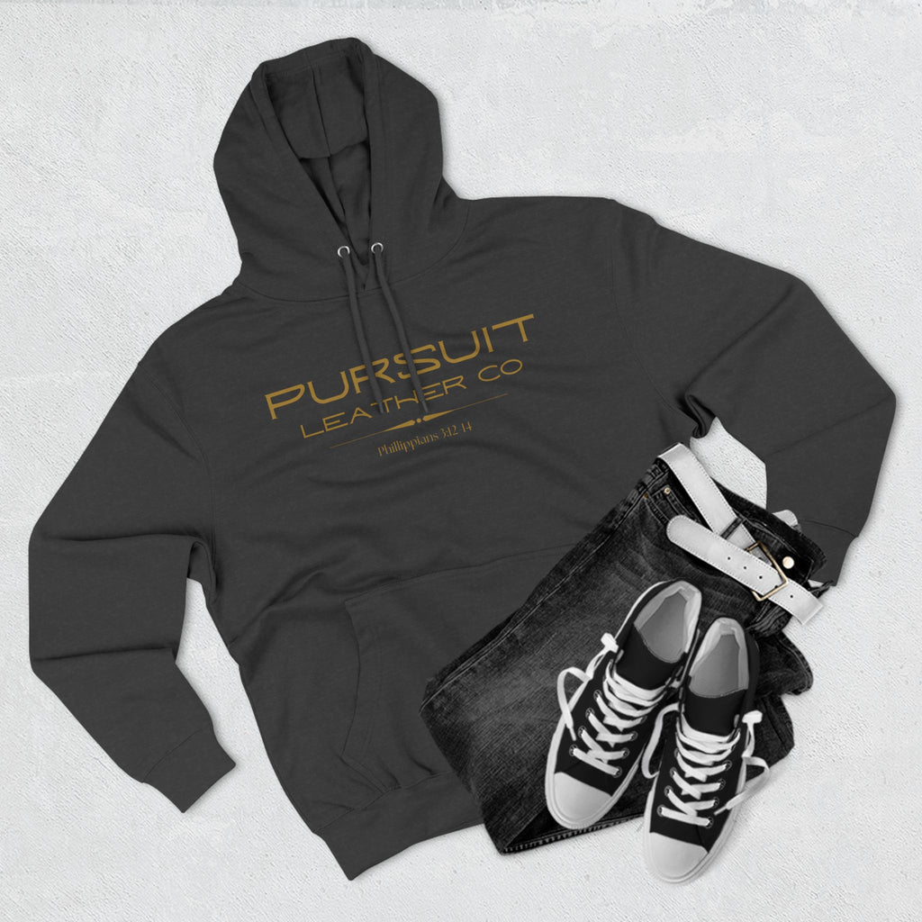 Pursuit Leather Fleece Hoodie