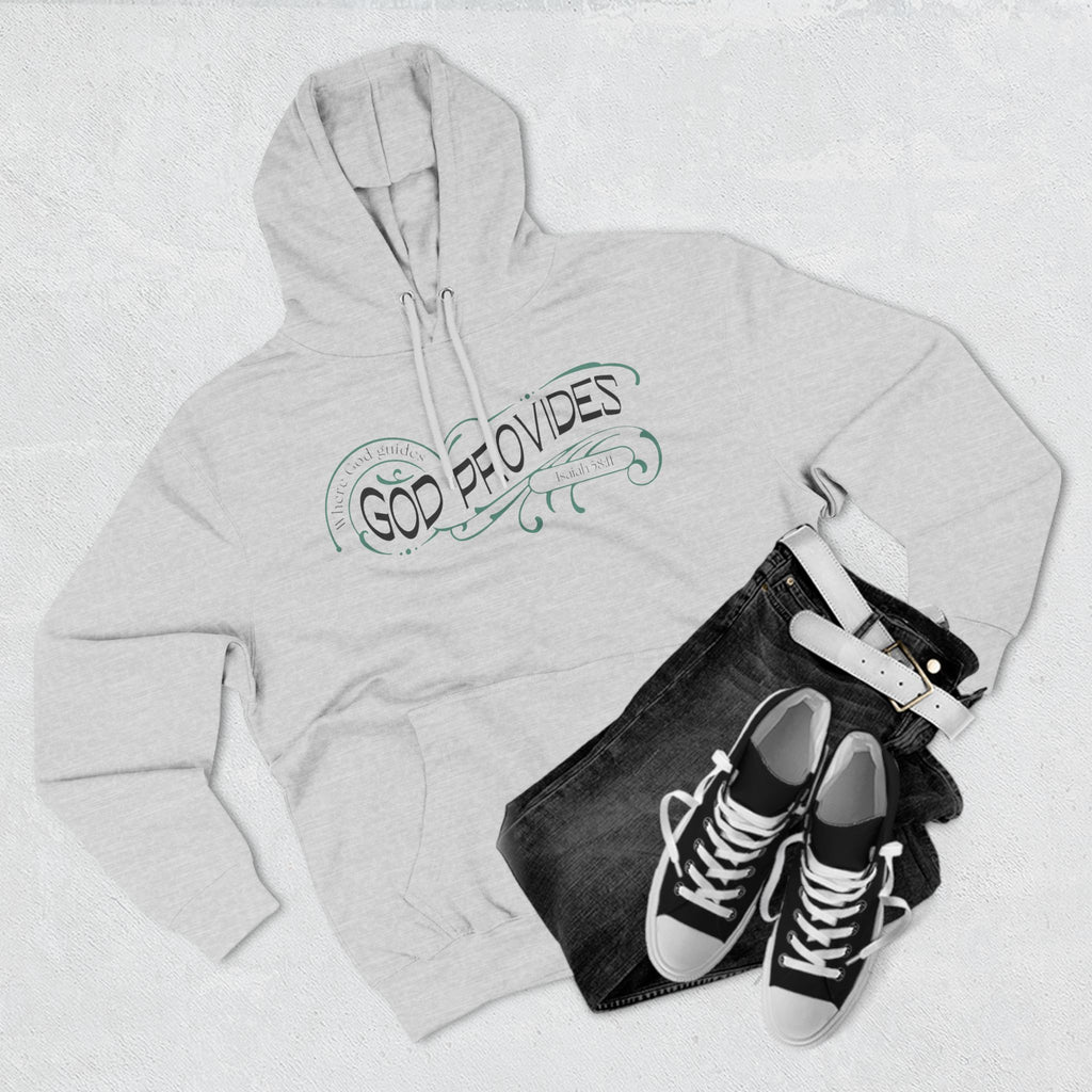 God Provides Fleece Hoodie