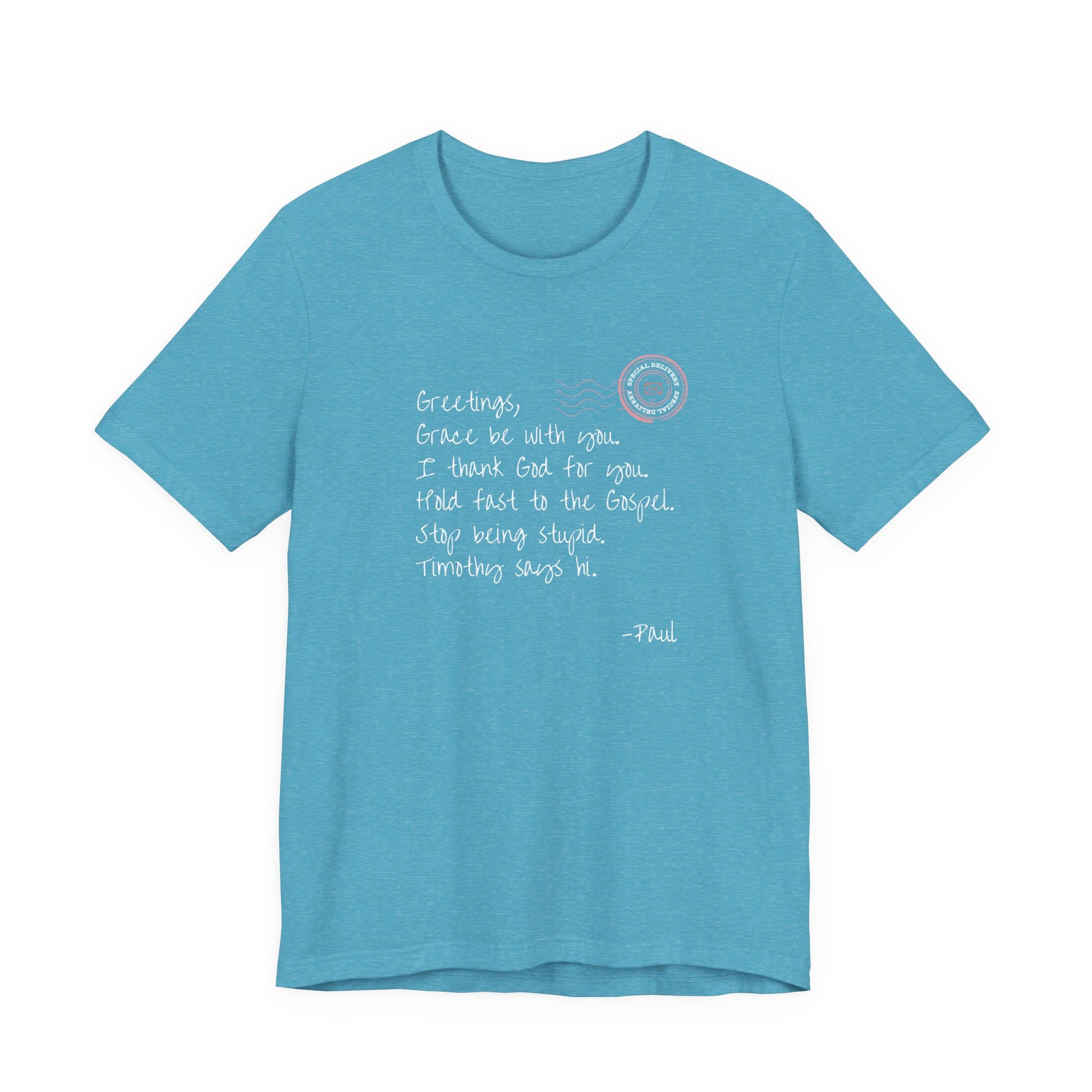 Paul's Letter Short Sleeve Shirt