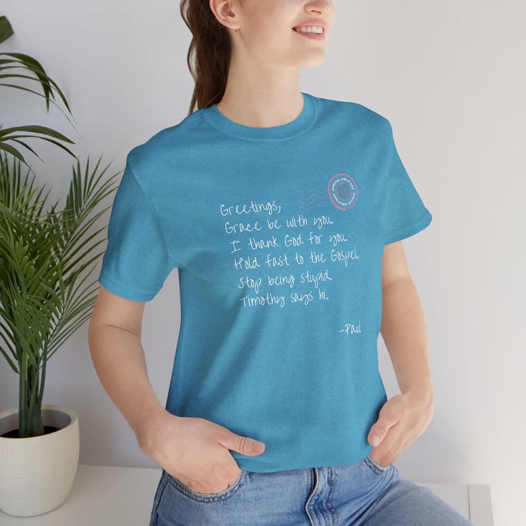 Paul's Letter Short Sleeve Shirt