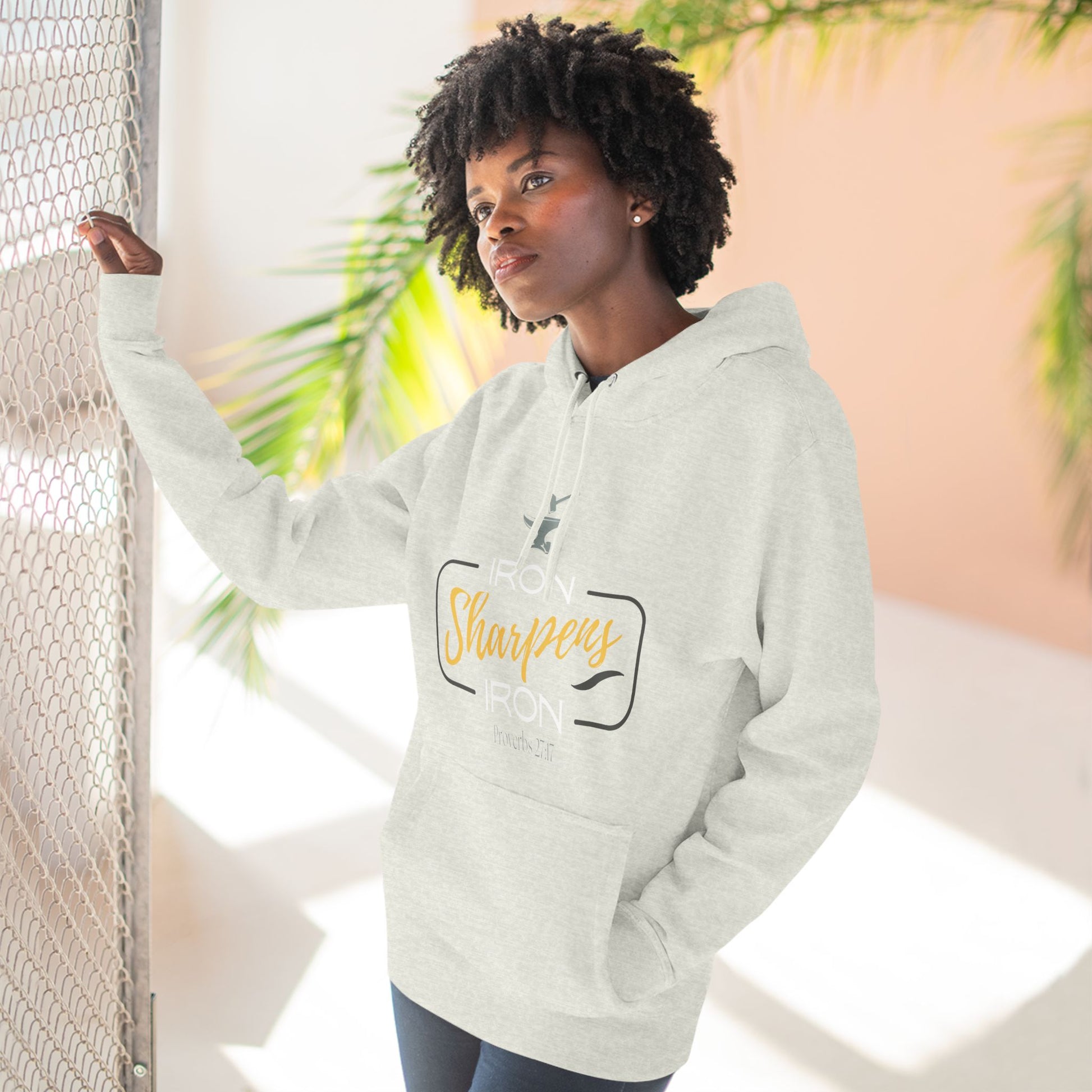 Iron Sharpens Iron Fleece Hoodie