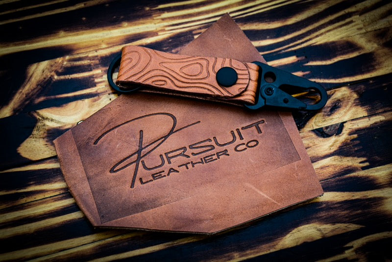 Topographical Keychain