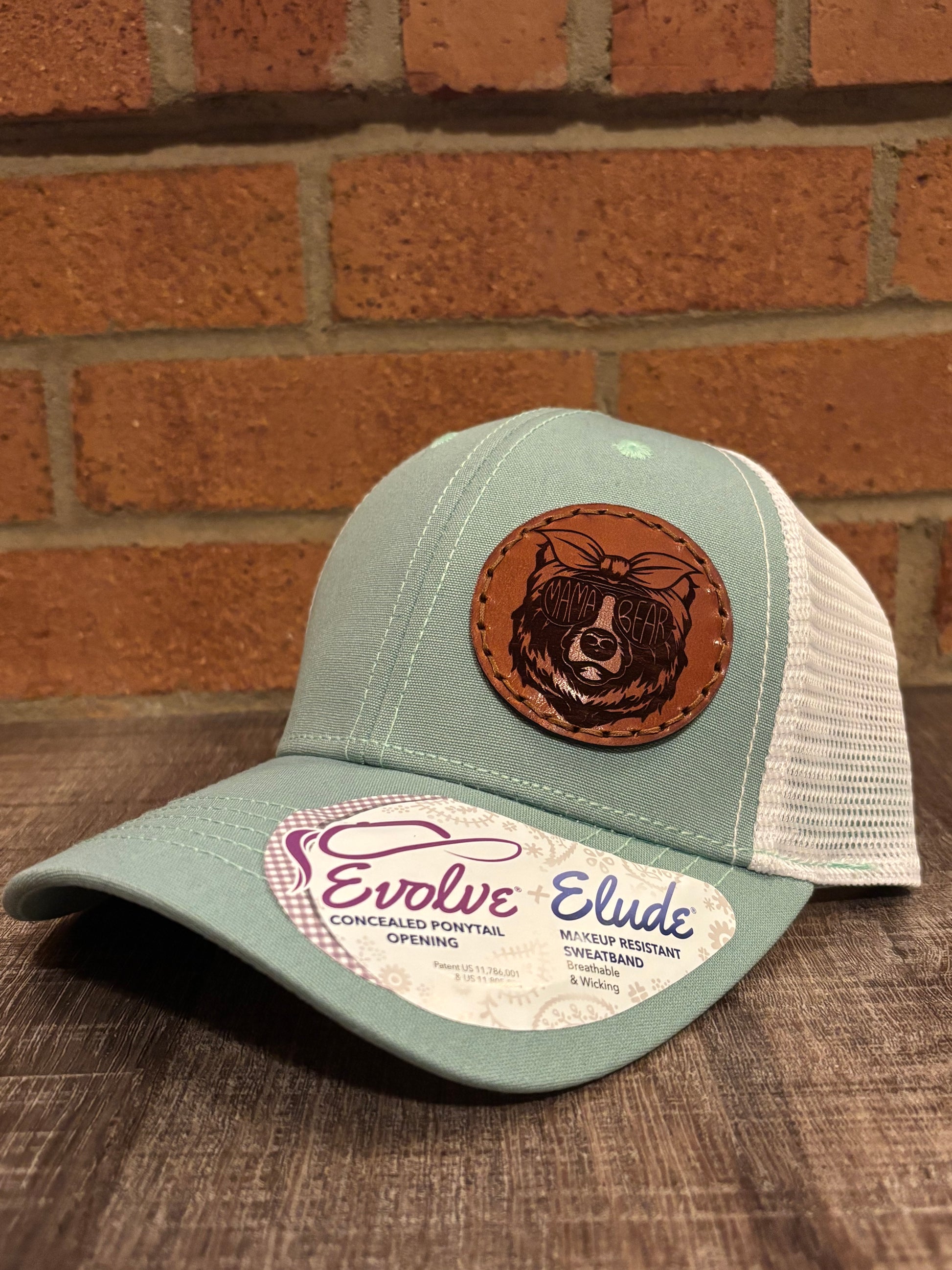 Mama Bear Ponytail Hat